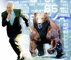 Bear Market Lurks as Dow Nears 10000