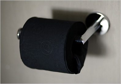 Dated Condo - Black Toilet Paper
